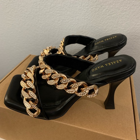 Azalea Wang Nordstrom luxe heels 8.5 new anthropology free people - Picture 3 of 4